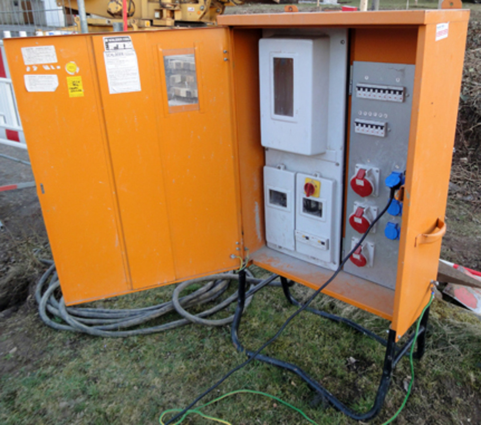 Baustromkasten bei K + S Elektroservice GmbH in Potsdam