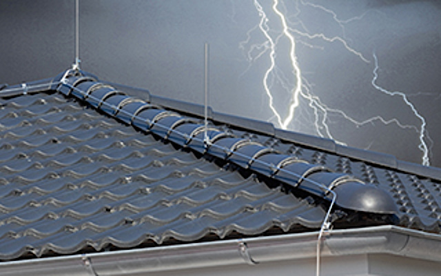 Äußerer Blitzschutz bei K + S Elektroservice GmbH in Potsdam